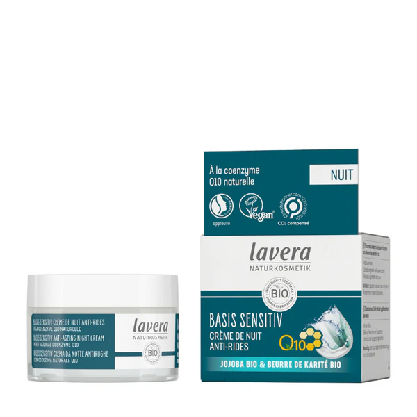 Lavera Basis Q10 Crème de nuit 50 mL