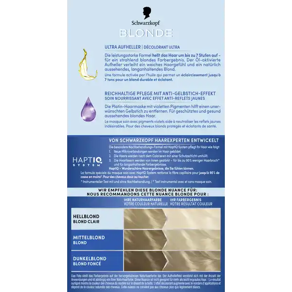 Blonde Ultra Aufheller L101 Silberblond