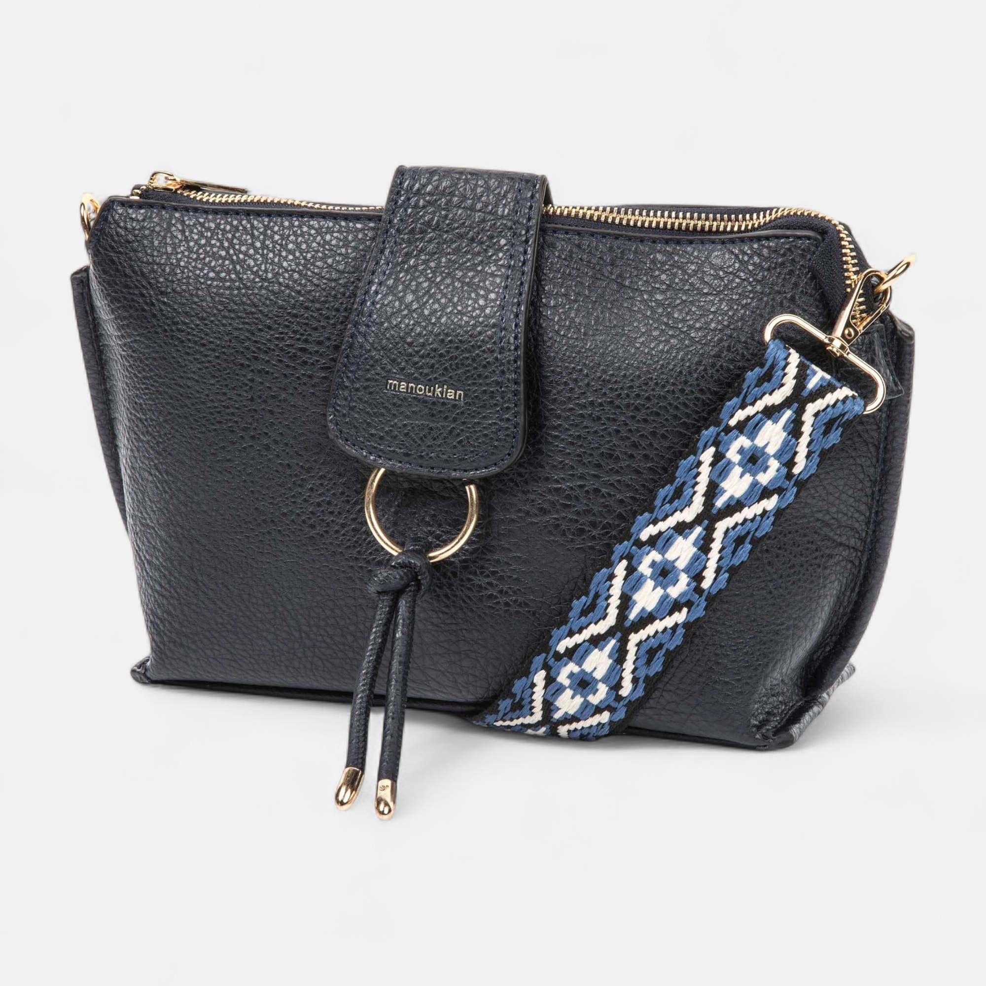 Sac bandoulière bleu marine