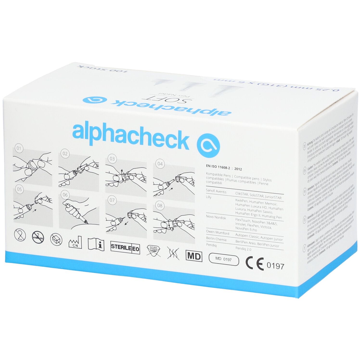 alphacheck soft Pen-Nadeln - Komfortable und sichere Injektion