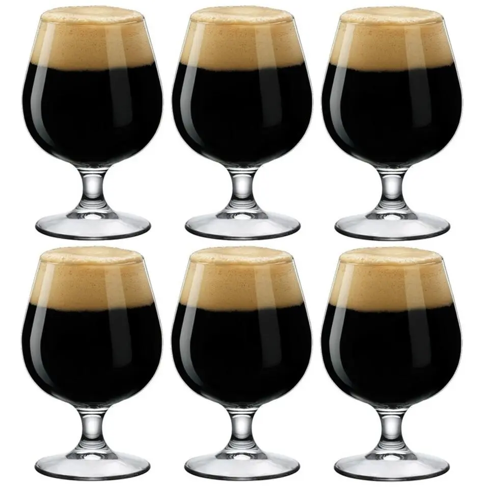 Bormioli Rocco Bierglazen - 6x stuks - bokbier glazen - 500 ml