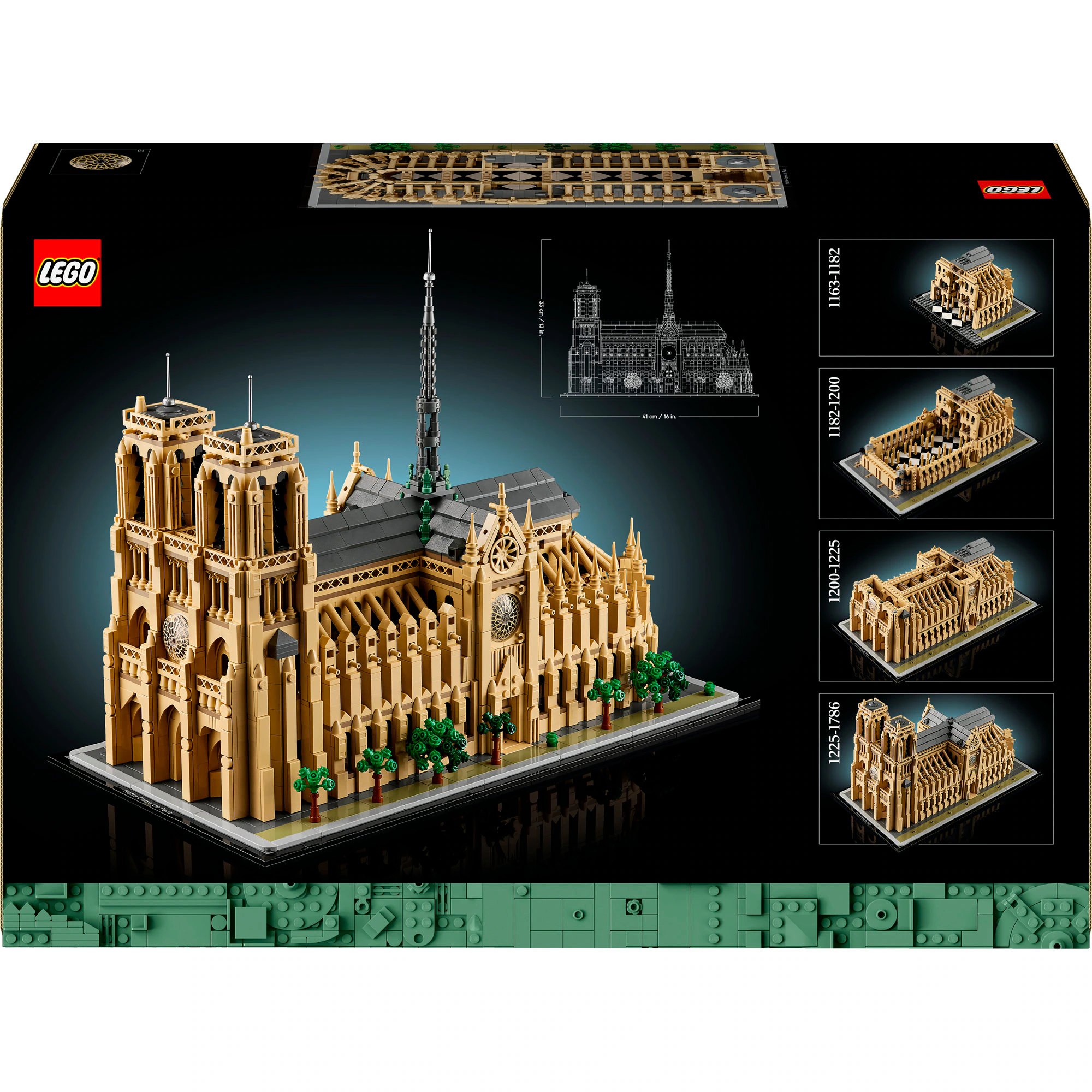 LEGO Konstruktionsspielzeug Architecture Notre-Dame de Paris