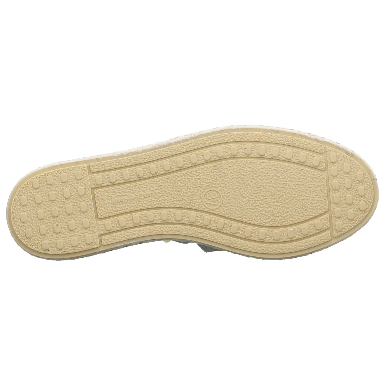 VERBENAS Espadrille Khaki Leder
