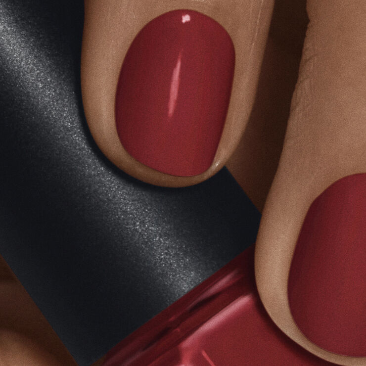 Nilens Jord Nail Polish Maroon Red