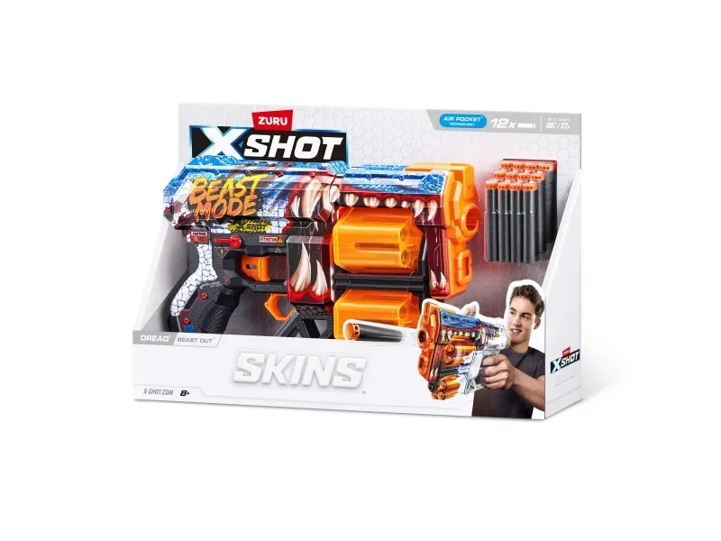 XShot ZURU X-SHOT Skins Dread Launcher 36517Q 31999