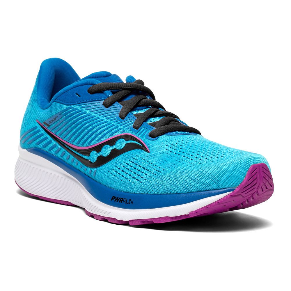 Saucony GUIDE 14 - Chaussures running Femme blue blaze/berry