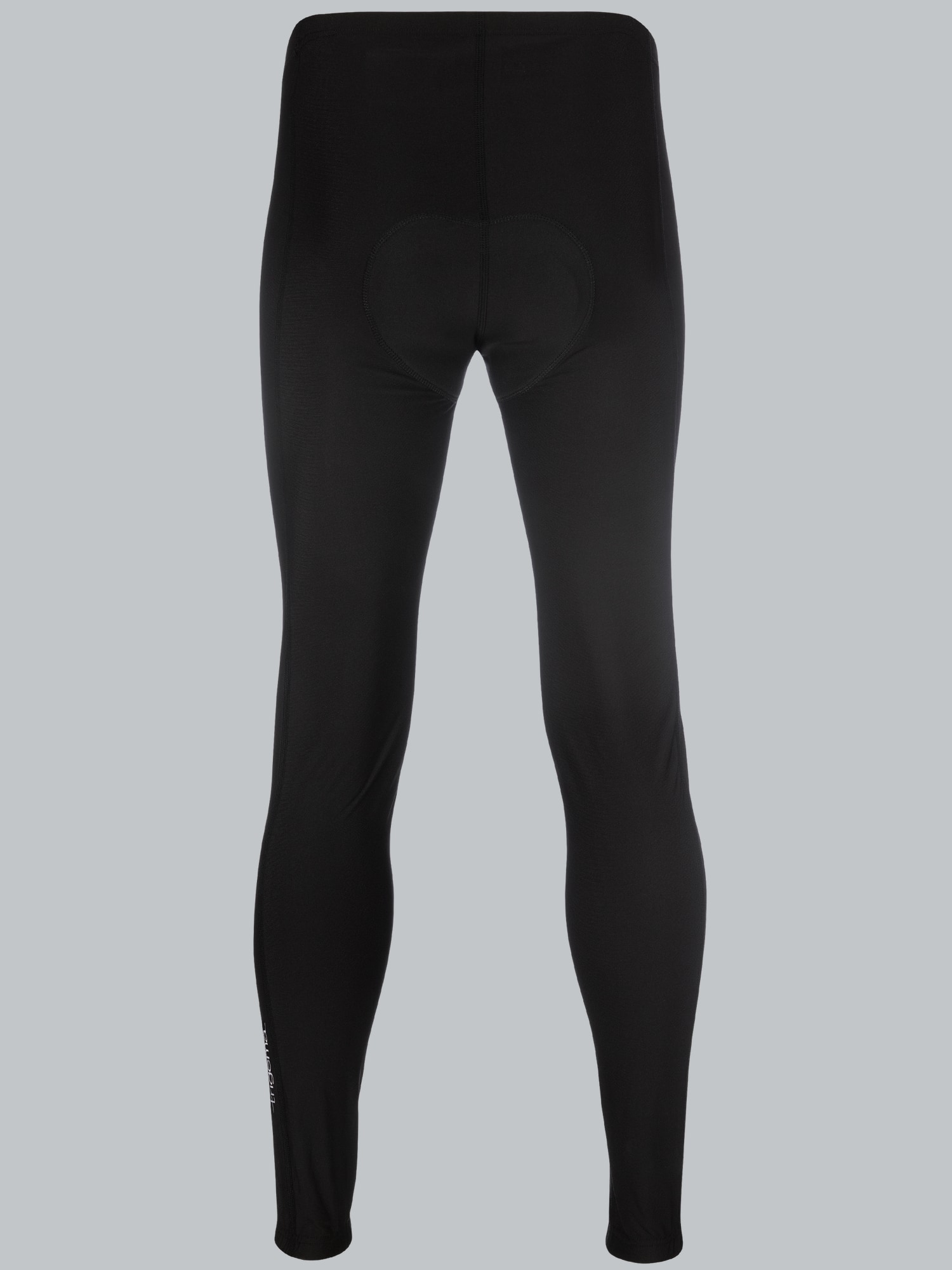 Lange Radler-Hose angeraut Schwarz