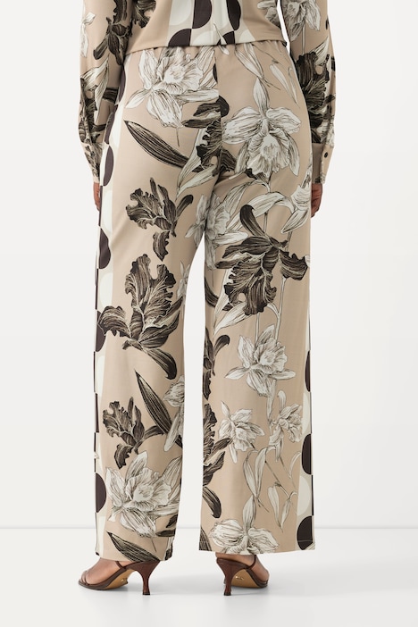 Slinkyhose, Mustermix, weites Bein, Elastikbund