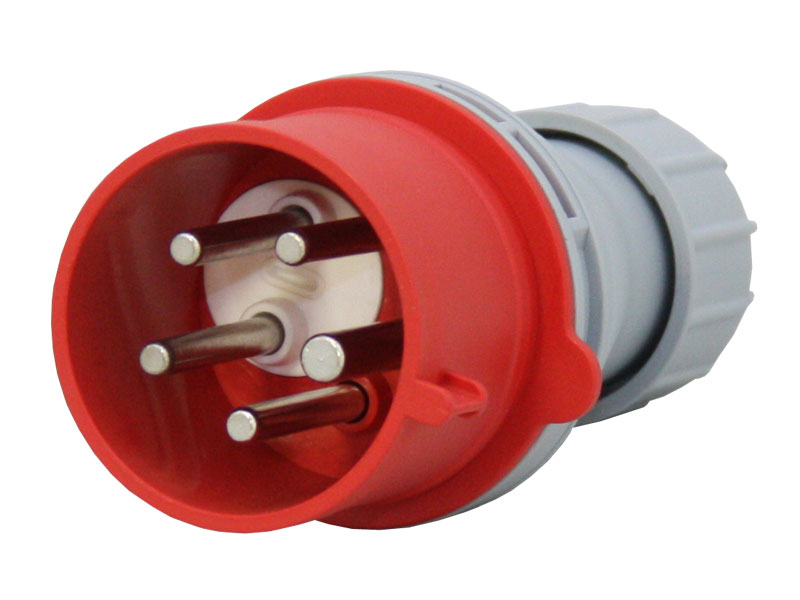 Ekström Stecker 1x CEE32A, 5-polig, Phasenwechsel