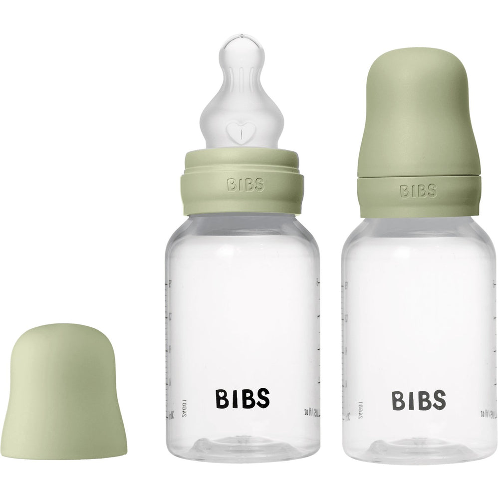 Køb Bibs Sage Baby Flaske Round Silikone 2-Pak 150 Ml Slow Flow