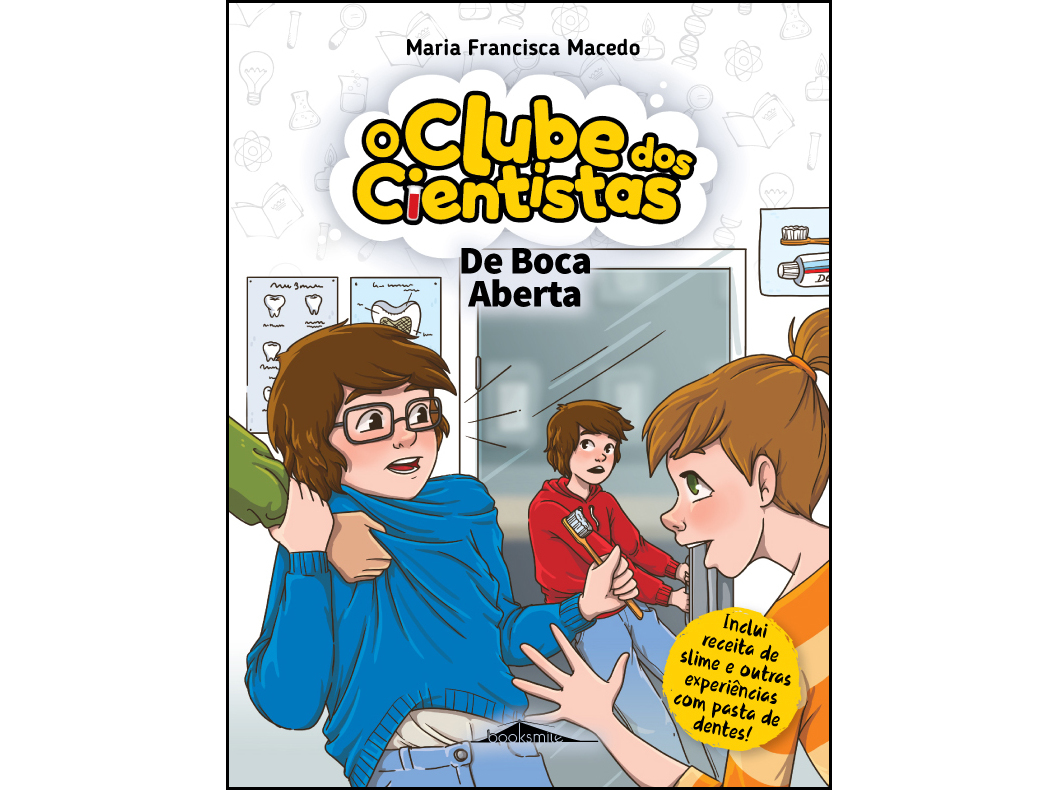 LIVRO O CLUBE DOS CIENTISTAS 15: DE BOCA ABERTA