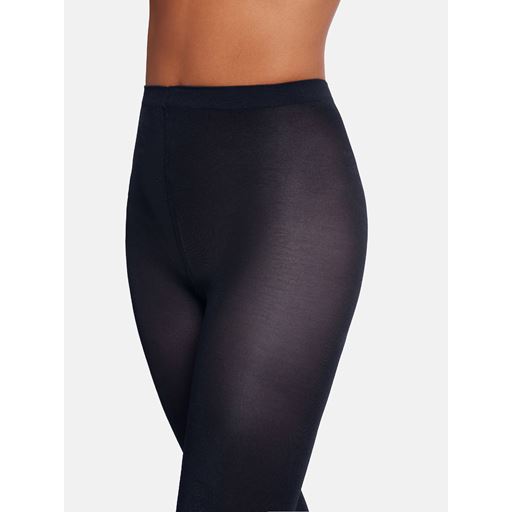 Wolford Satin Opaque 50 Strømpebukser, Navy, S