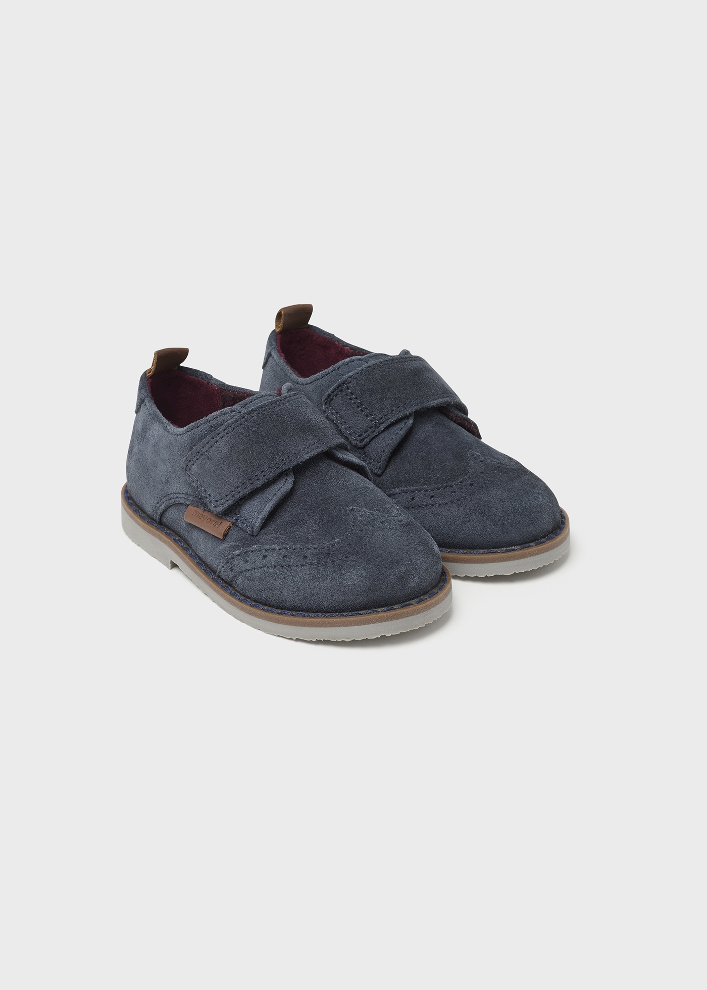 Sapato Oxford de couro para bebê