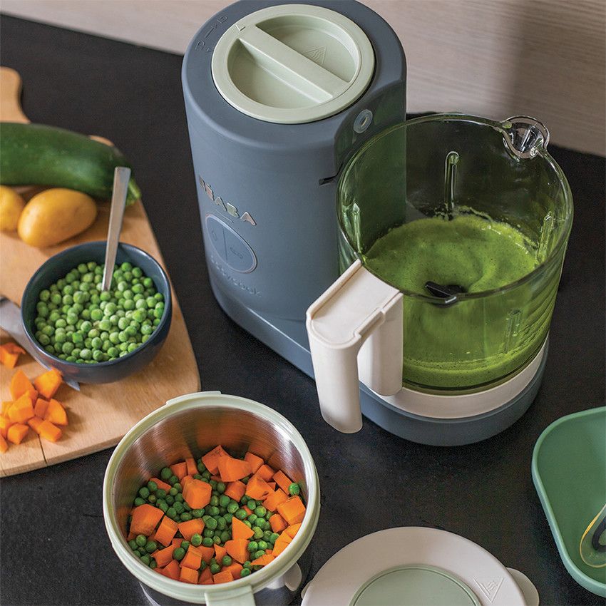 Robot cuiseur Babycook Neo 4 en 1 Gris Minéral - Ecru