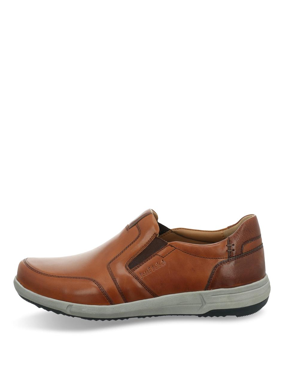 Slipper Enrico 18, cognac-kombi