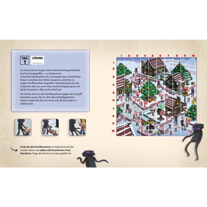 Escape- Buch-Adventskalender für Minecrafter: Das Ei des Enderdrachen
