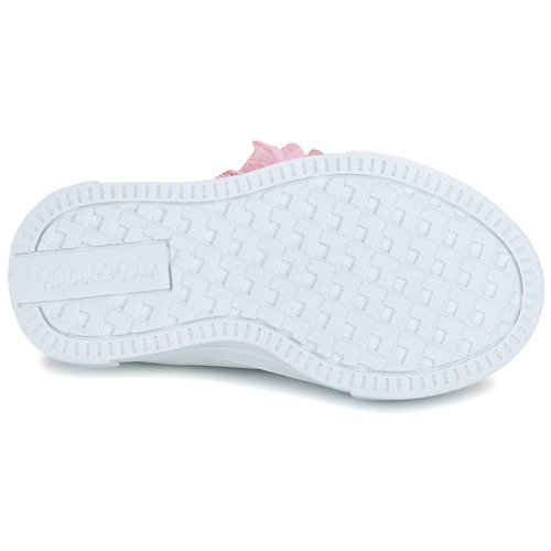 Skechers - TWINKLE SPARKS - GLITTER GEMS - Blanc / Rose
