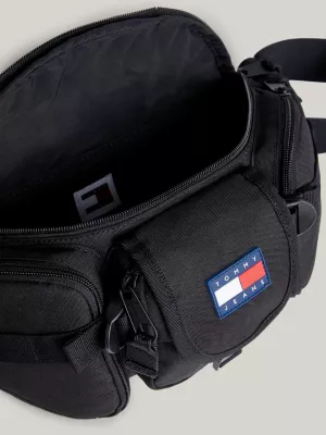 Bolsa de cintura com bolso com zíper