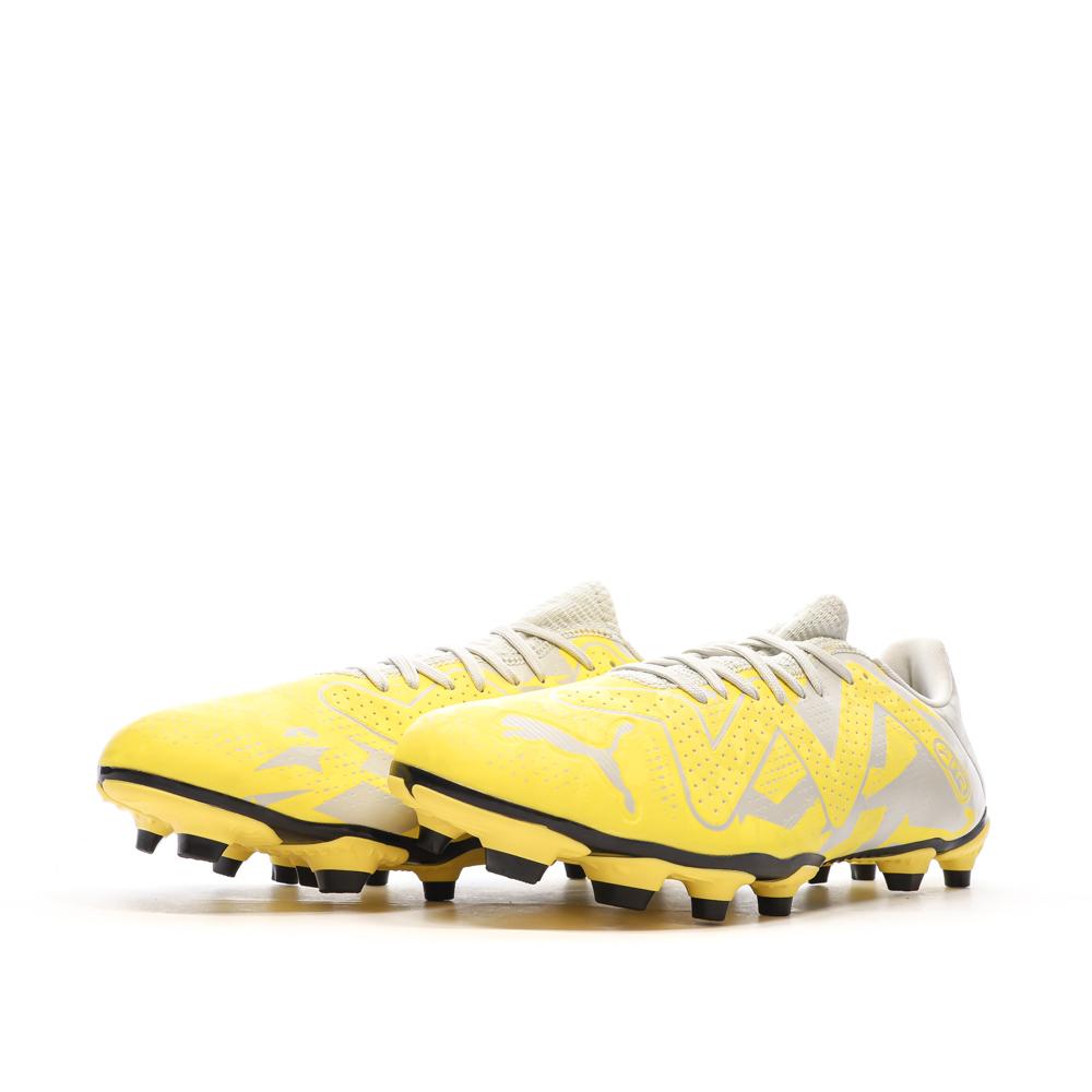 Puma Chaussures Football Blanc/Jaune Homme Future Play