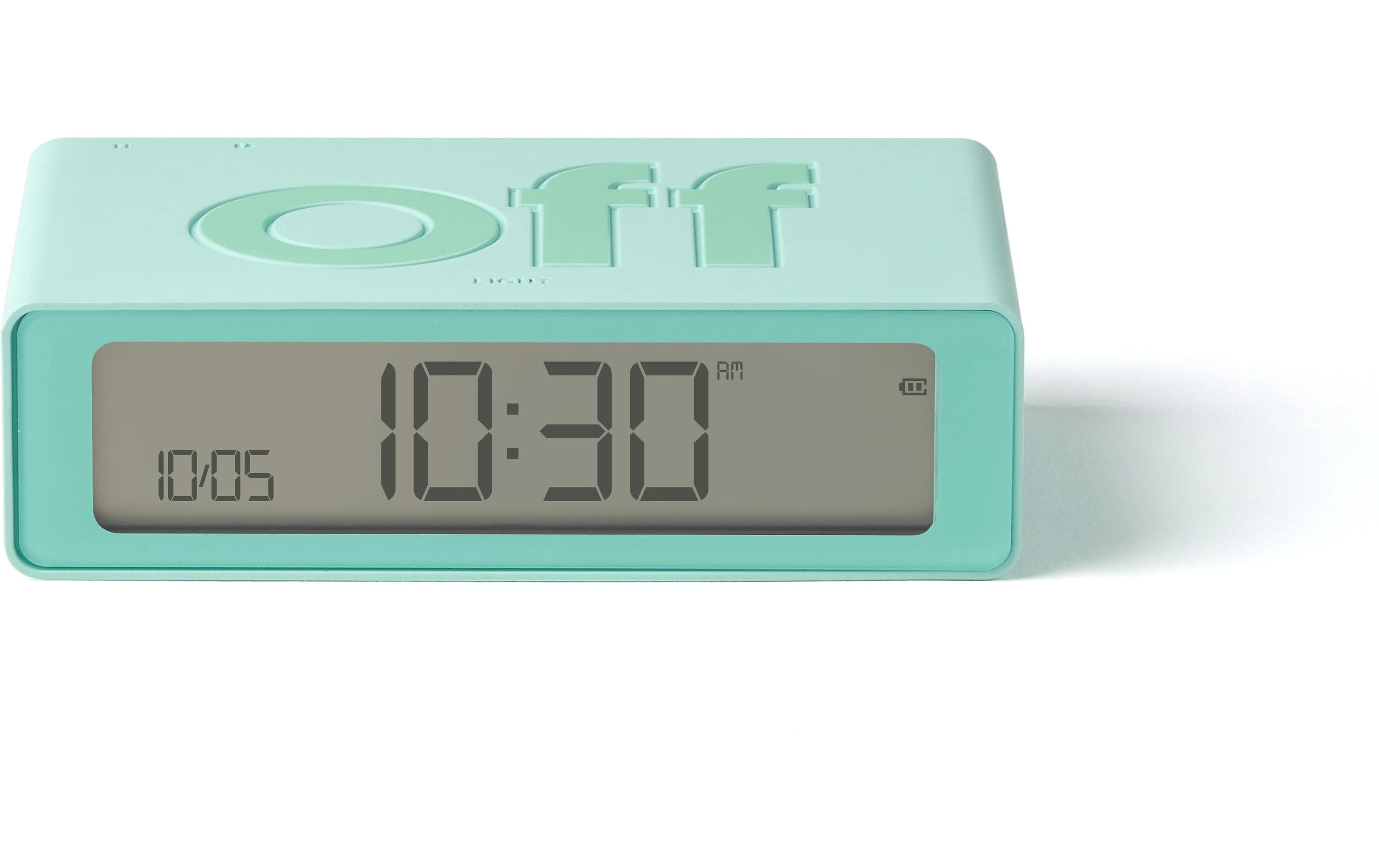 Digitalwecker Flip Mini MintMini LCD-Wecker mit Umkehrfunktion (On/Off)