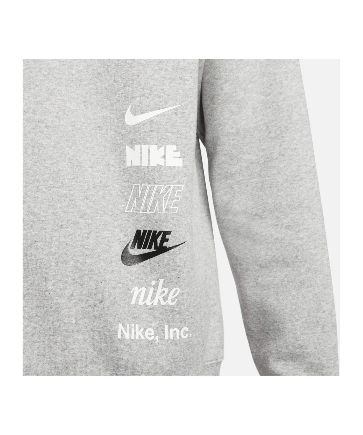 Nike Club Fleece Brushed Back Crew Sweatshirt F063
