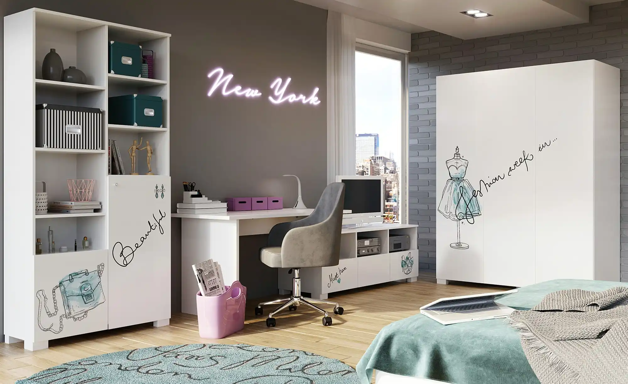 TV Unterteil Fashion Mint