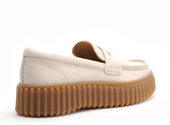 Clarks basses femme torhill penny blanc