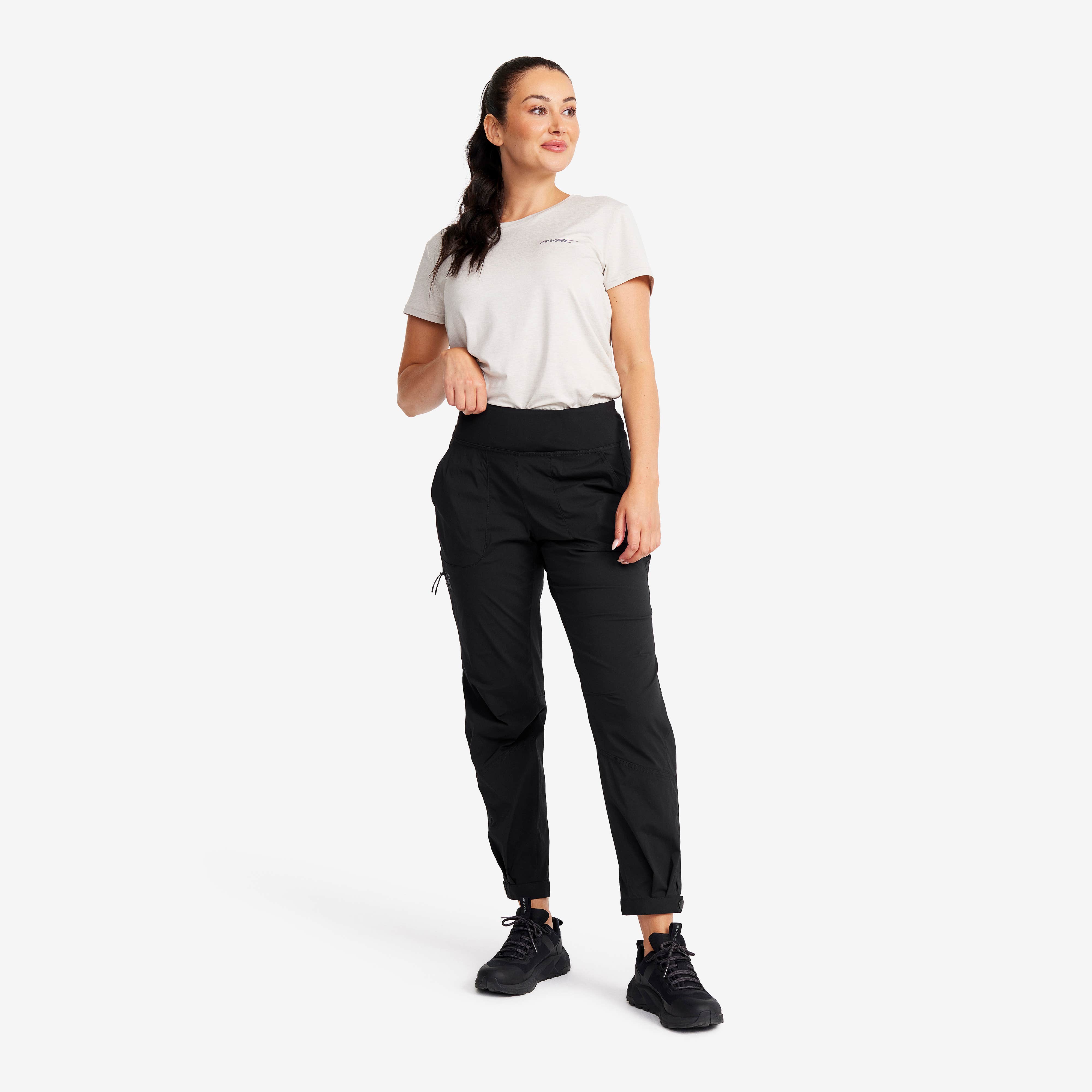 Breezy Ankle Outdoor Pants Dame Black