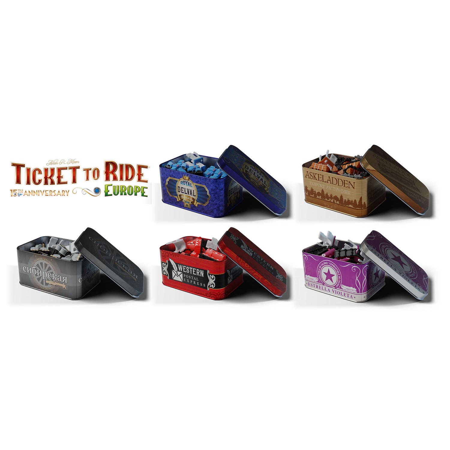 Ticket to Ride Europe 15th Anniversary - NL