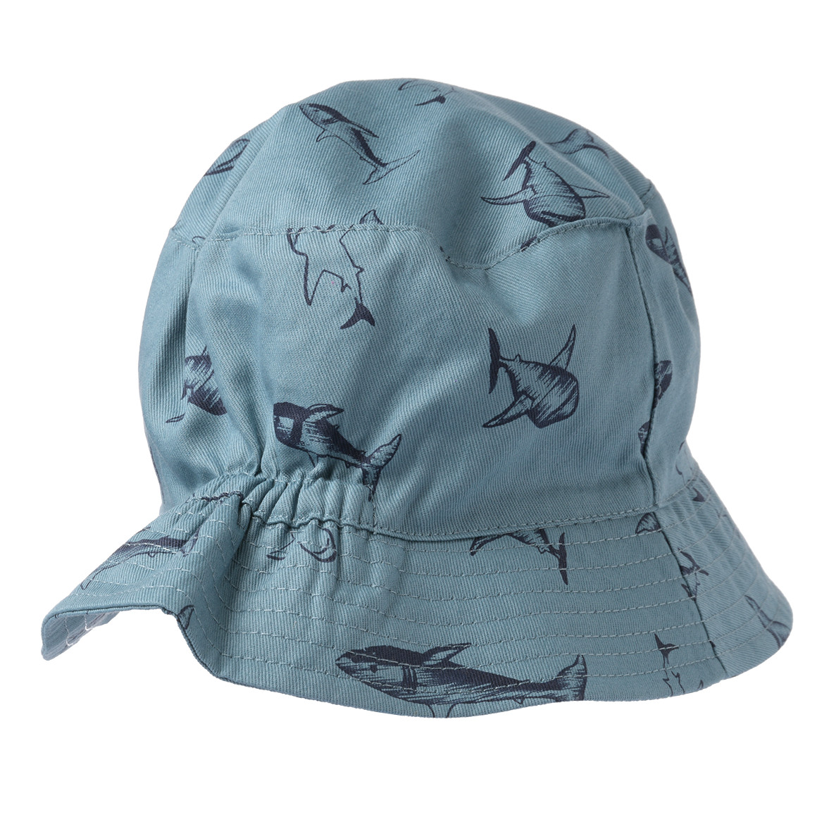 Topolino Jungen Hut mit Hai-Motiv blau / dunkelblau