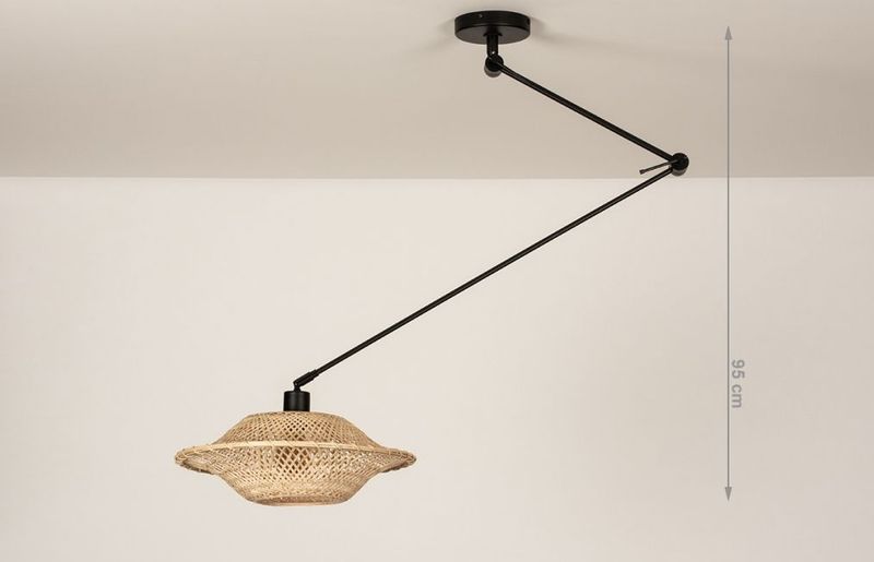 Hanglamp - Wit - Staal