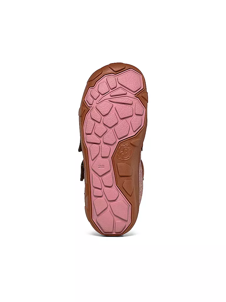 AFFENZAHN Kinder Barfußschuhe - Übergangsschuhe KNIT HAPPY Reh hellbraun