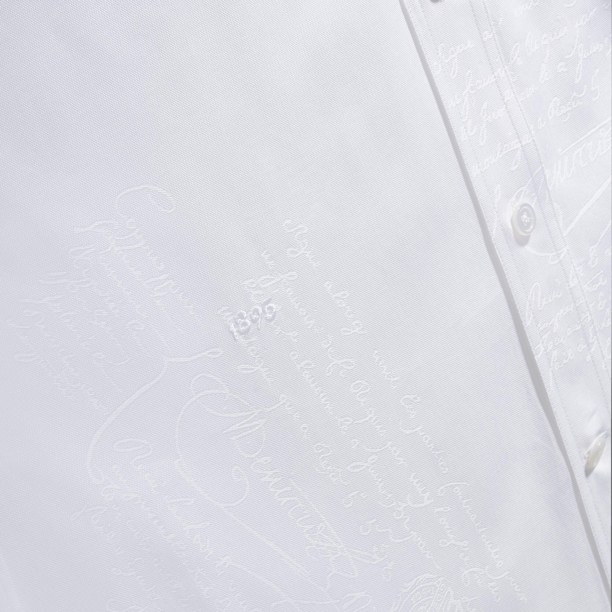 Chemise À Col Boutonne En Coton Scritto