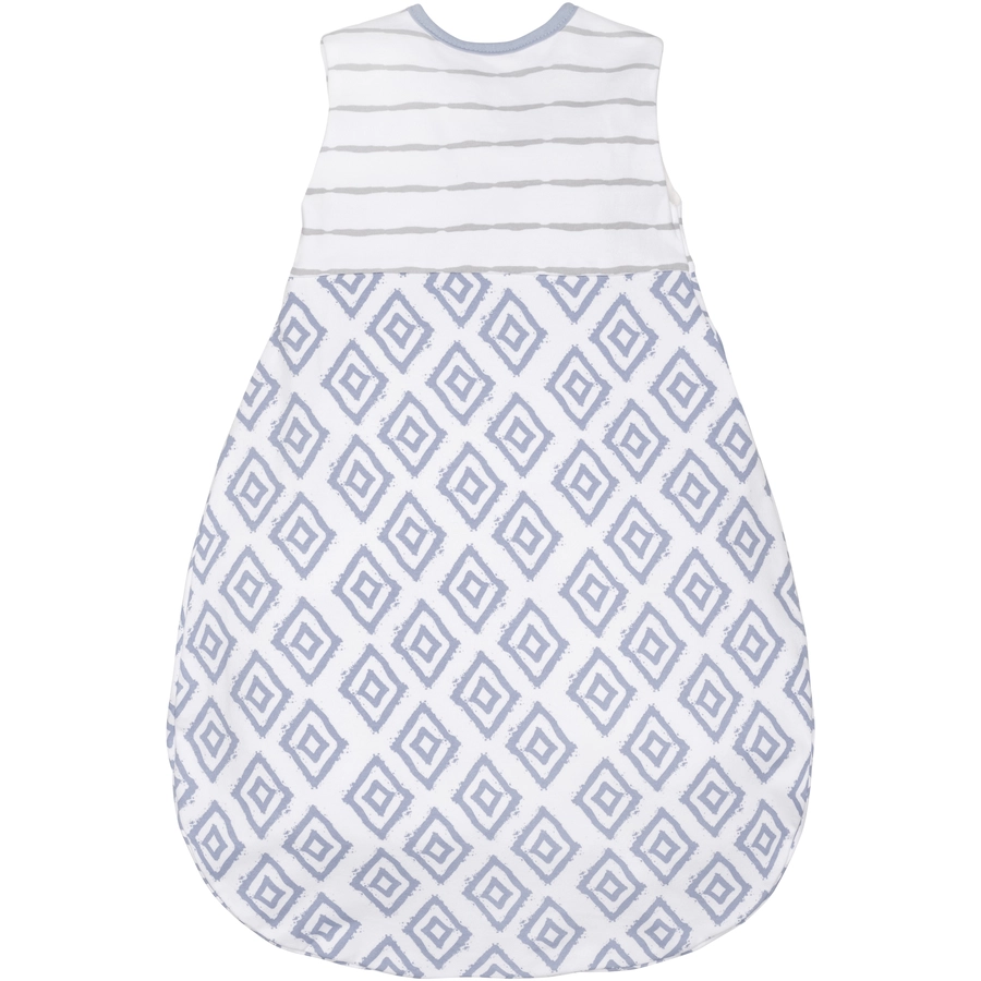 emma & noah Schlafsack Rauten Blau