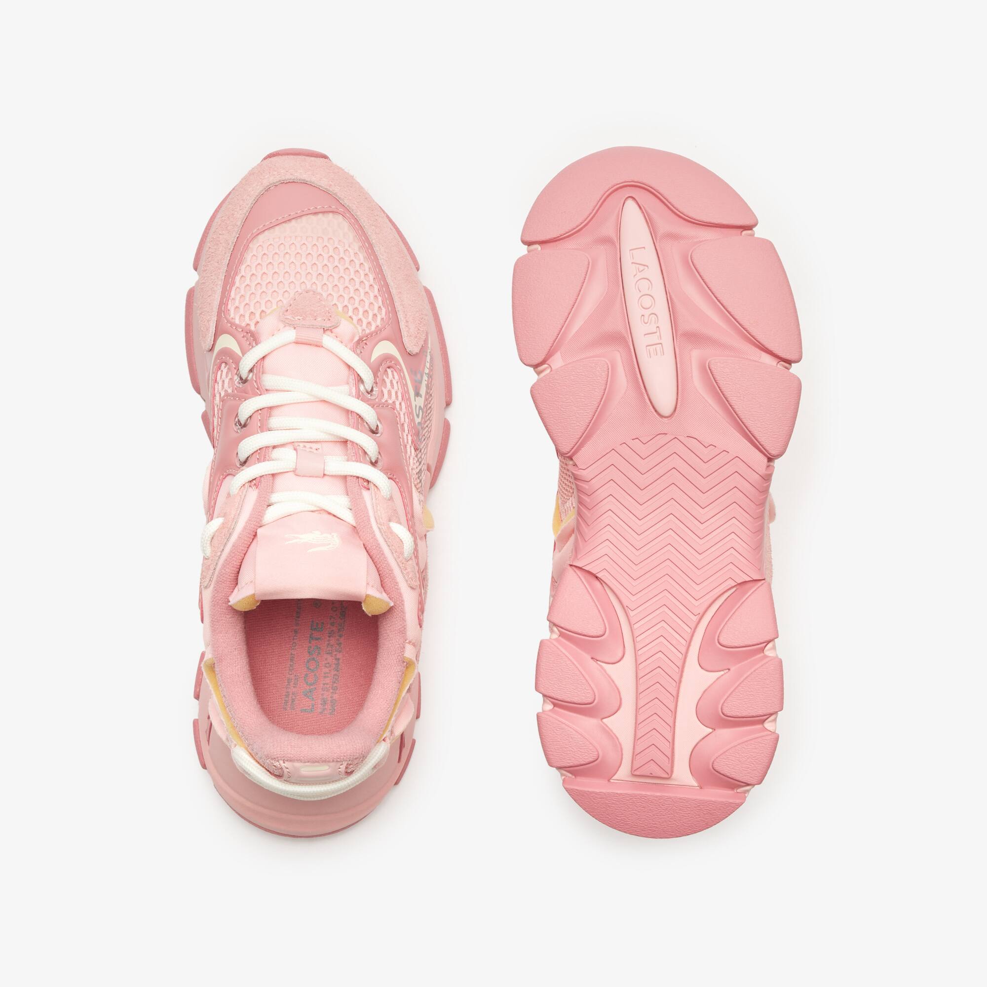 Damen L003 Neo Sneaker aus Textil Sneakers - Rosa - Lacoste - Damen