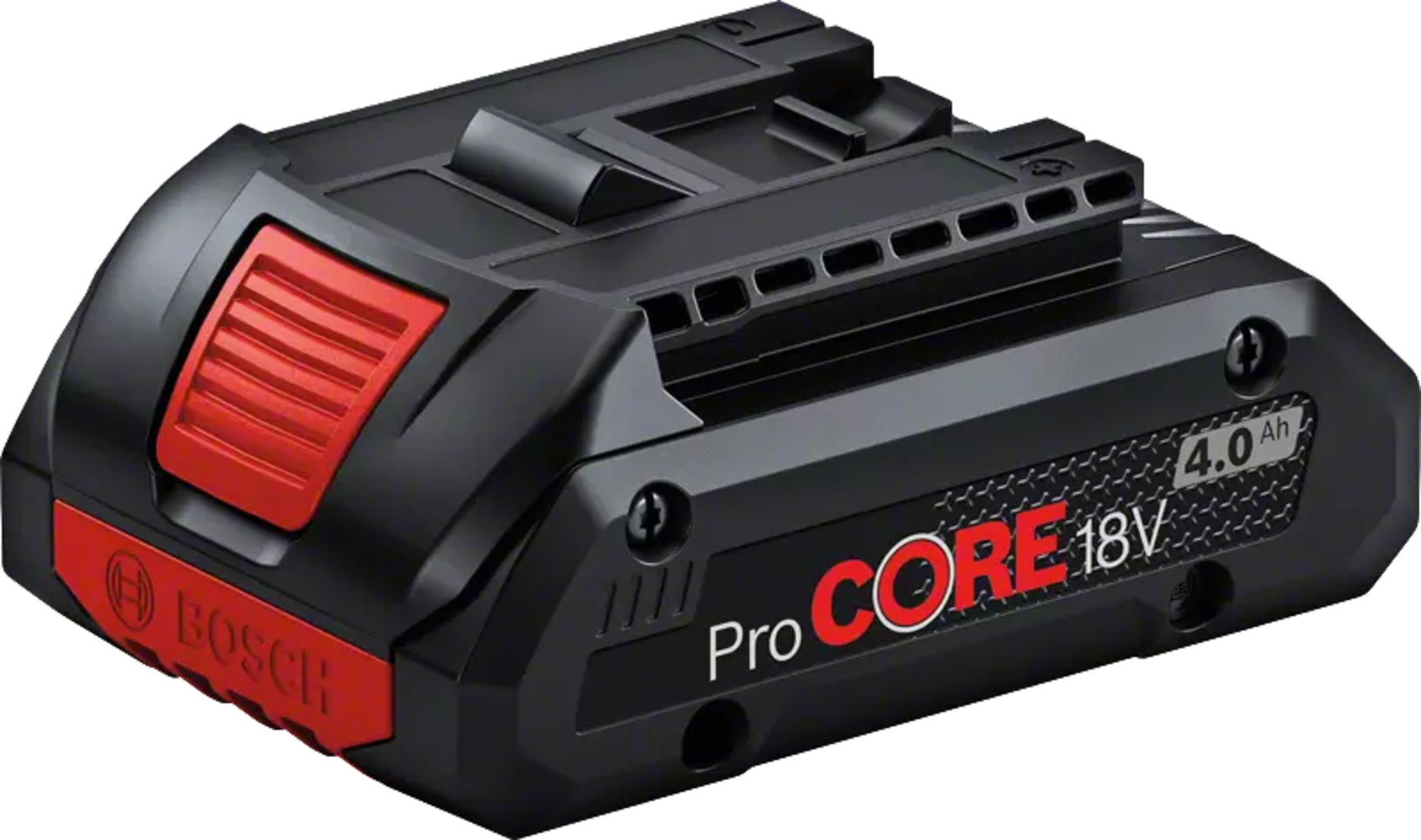 Bosch Professional  Akkupack ProCORE 18V, 4,0Ah    Kabelloser Lithium Ionen Akku mit Ladezustandsanzeige