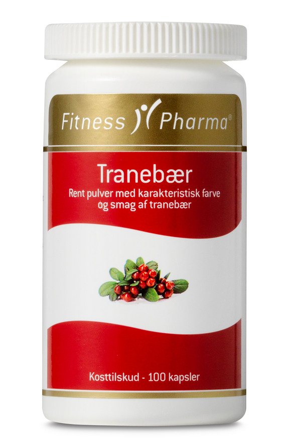Fitness Pharma Tranebærkapsler 100 kaps.