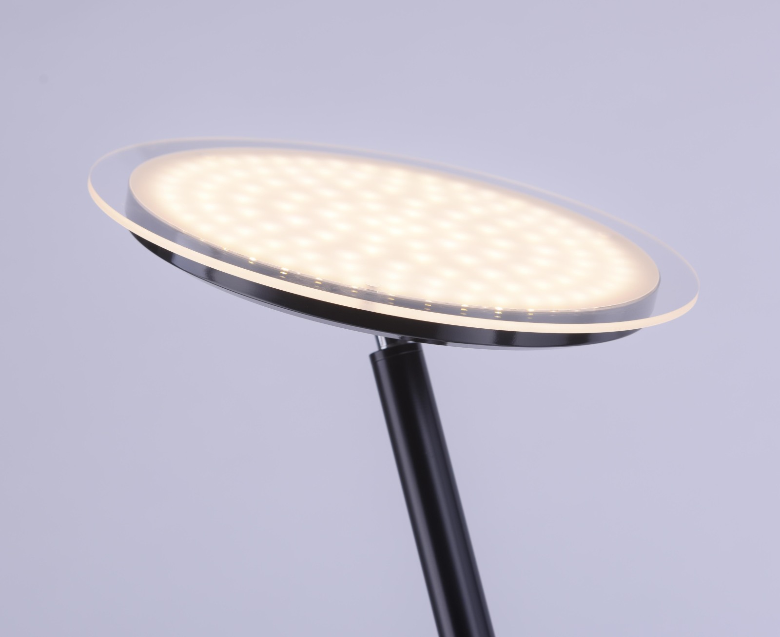 LED-Deckenfluter - schwarz - dimmbar