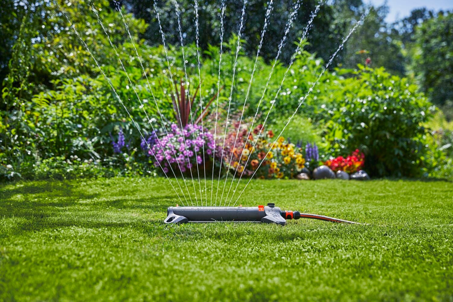 Gardena zwenksproeier Aquazoom S