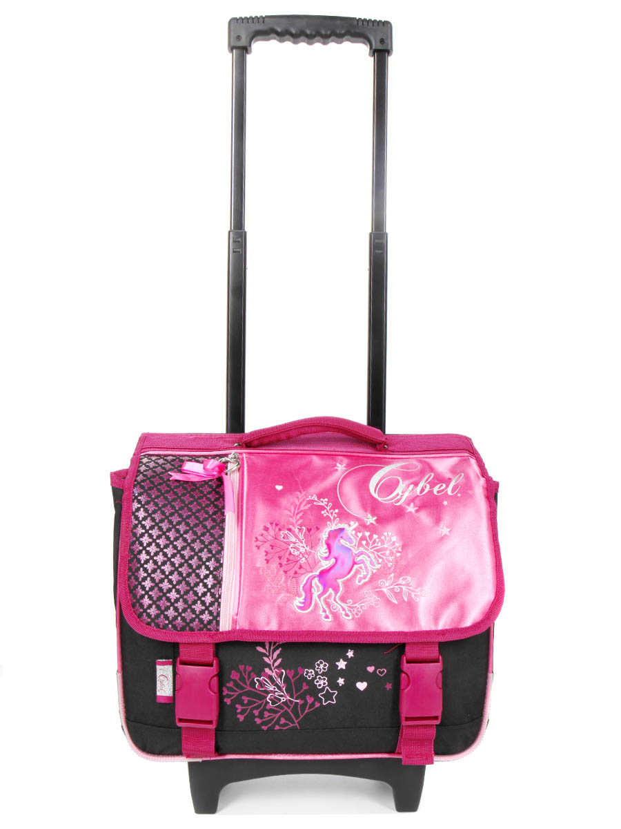 Cartable À roulettes Cybel Rose 38 cm