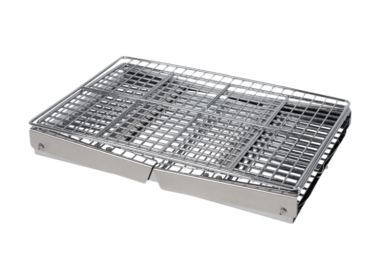 Compact Deluxe RVS Barbecue