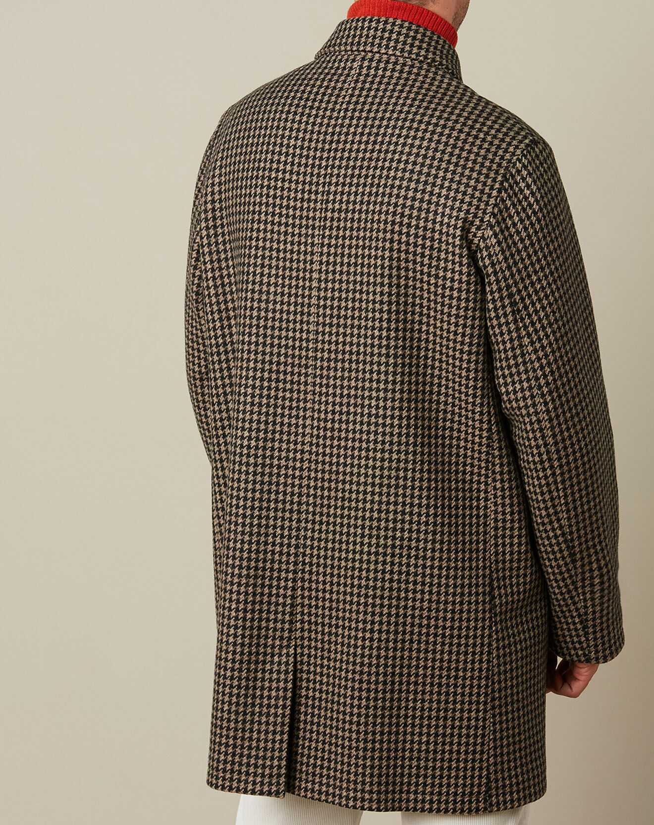 Hartford Manteau en Laine mélangée Cover camel/noir