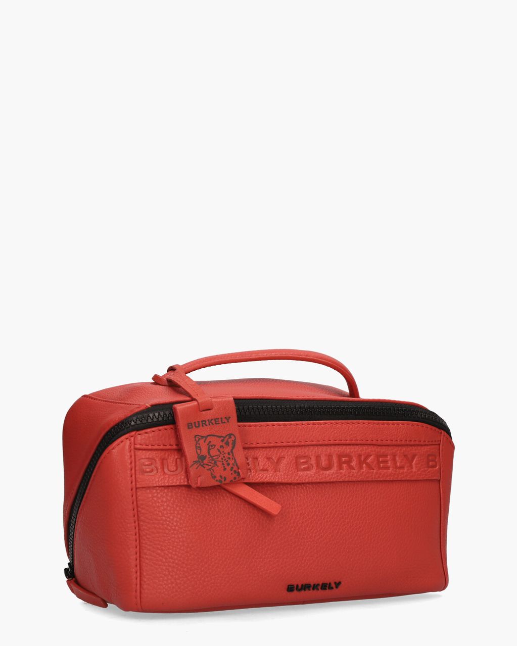 Burkely Minimal Mason Toiletry Bag Rood Toilettas