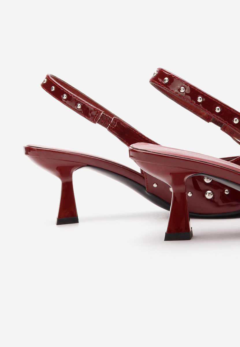 Chaussures à petit talon bordeaux Trassie