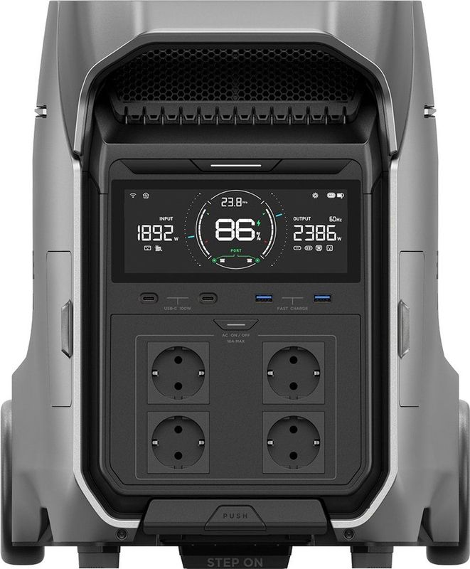 EcoFlow - DELTA Pro 3 - Powerstation - 4000W - Uitbreidbaar - 4 kWh