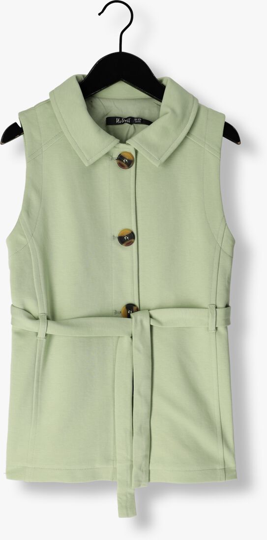 NOBELL mint nobell gilet tika girls gilet with belt jade green