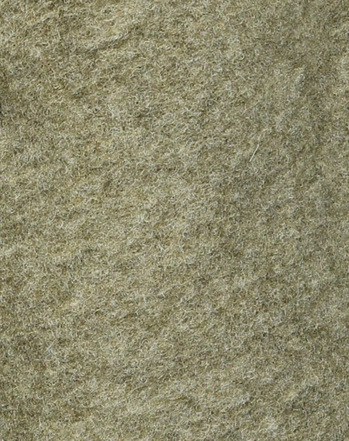 Filz-Schlupfmütze DINO mit Wolle in green olive