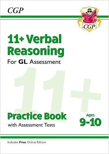 11+ GL Verbal Reasoning Practice Book & Assessment Tests - Ages 9-10 (with Online Edition) (Multiple items, part(s) enclosed)