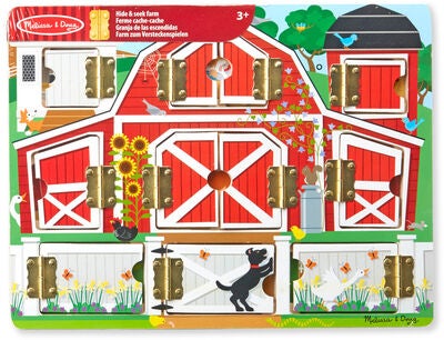 Melissa & Doug Låsbrett Bondegård