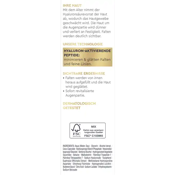 Age Supreme Falten Expert 3D Anti-Age Augencreme